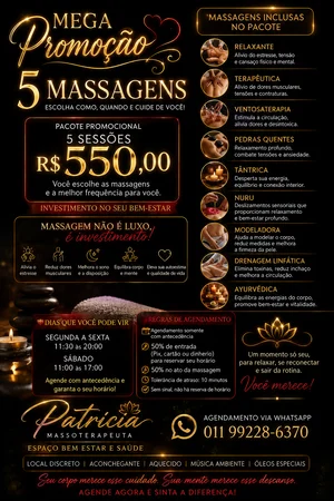 Patricia | Prazer e Conexão para Homens 45+ Massagista em