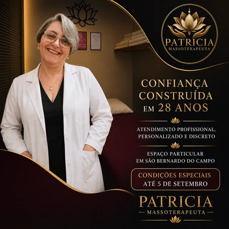 Patricia | Prazer e Conexão para Homens 45+ Massagista em