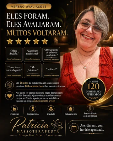 Patricia | Prazer e Conexão para Homens 45+ Massagista em