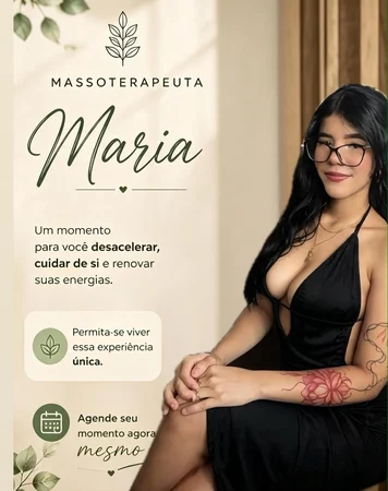 Maria atendimento confortável e discreto.