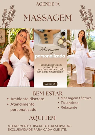 Massagem com Atendimento Personalizado, Discreto e Exclusivo