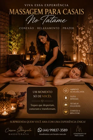 Dedique (1h) do seu dia somente a você ...estou te esperando. Massagem